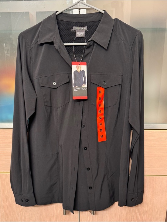 Exofficio Tops - Exofficio Black Lightweight Long-Sleeve Shirt
